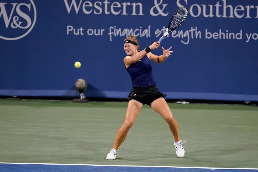 Tenis, WTA, Karolína Muchová na turnaji WTA 1000 Cincinnati, Western and Southern Open