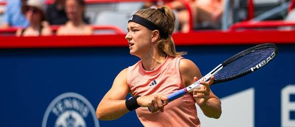 Tenis, WTA, Karolína Muchová během turnaje WTA 1000 v Montrealu, Canadian Open