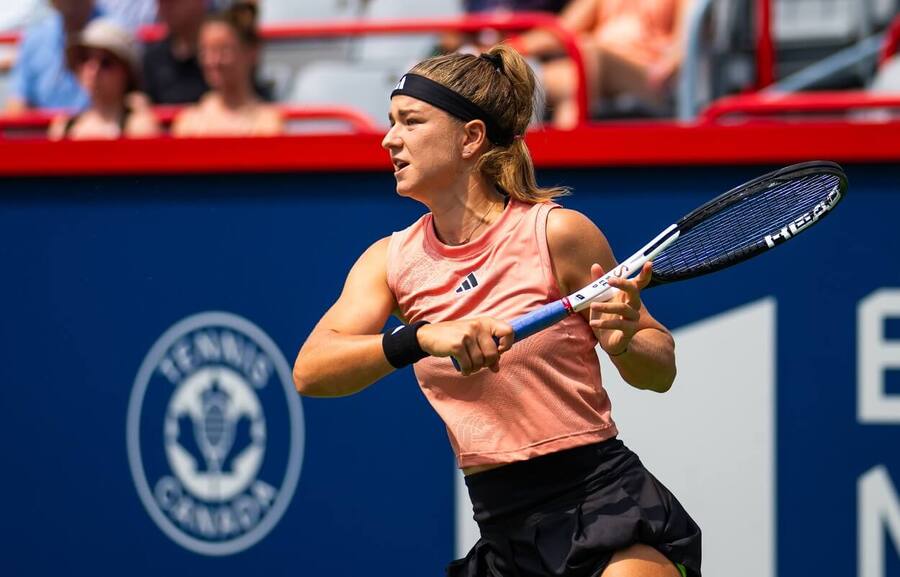 Tenis, WTA, Karolína Muchová během turnaje WTA 1000 v Montrealu, Canadian Open