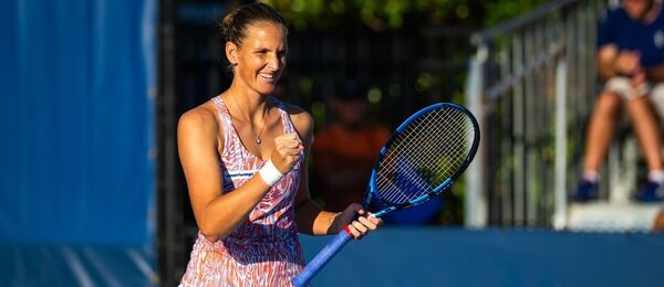 Tenistka Karolína Plíšková na WTA Cincinnati, svém posledním turnaji před US Open 2023 - sledujte dnes tenis Plíšková vs Ruse živě