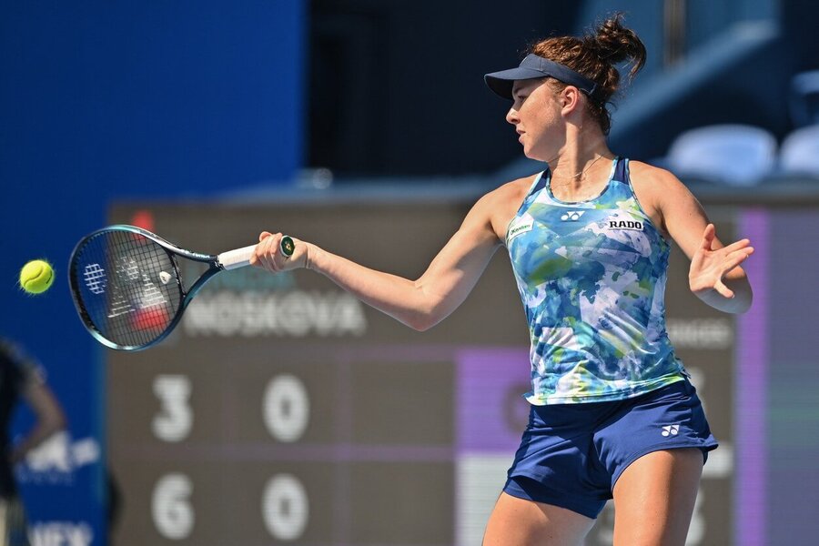 Tenis, WTA, Linda Nosková na turnaji v Tokiu, Japonsko