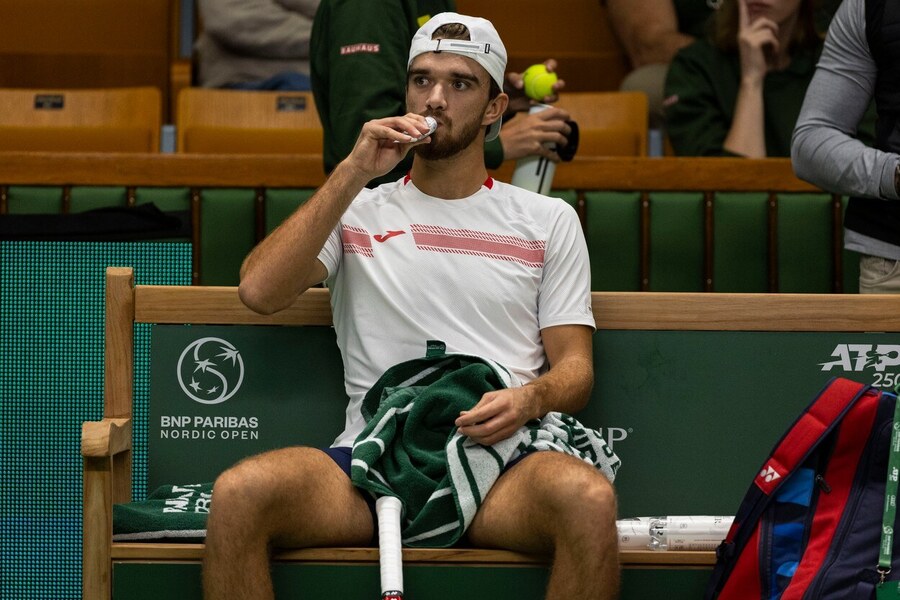 Tenis, ATP, Tomáš Macháč na turnaji ve Stockholmu, Nordic Open