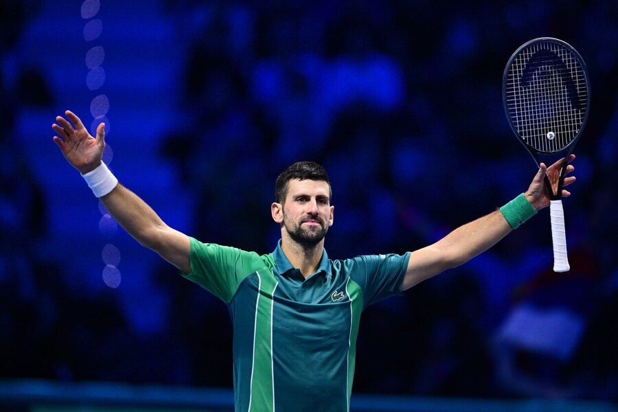 Tenis, ATP, Novak Djokovič vítězí ve finále Turnaje mistrů 2023 Turín, ATP Finals