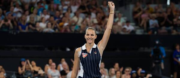 Tenis, WTA, Karolína Plíšková na turnaji v Brisbane, Austrálie