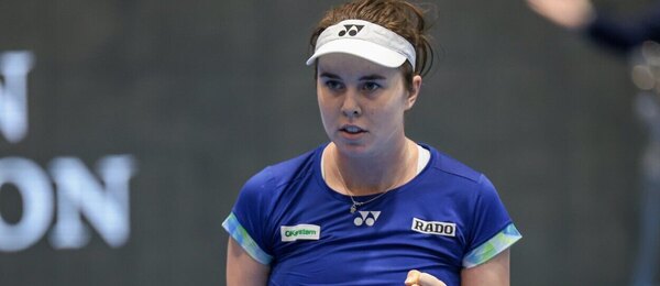 Tenis, WTA, Linda Nosková během finále BJK Cupu v Seville