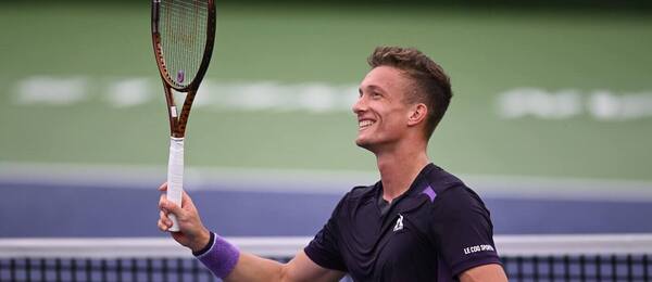 Tenis, ATP, Jiří Lehečka na turnaji ATP 1000 v Indian Wells, Kalifornie, USA