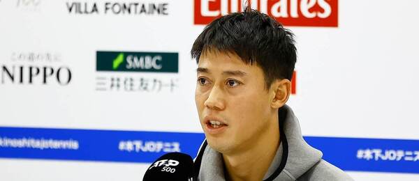 Tenis, ATP, Kei Nishikori na tiskové konferenci