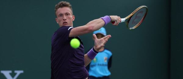 Český tenista na turnaji ATP 1000 v Indian Wells, kde došel až do čtvrtfinále. Jako další Lehečka startuje na Miami Masters