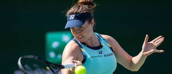 Tenis, WTA, Linda Nosková na turnaji WTA Indian Wells, Kalifornie, USA