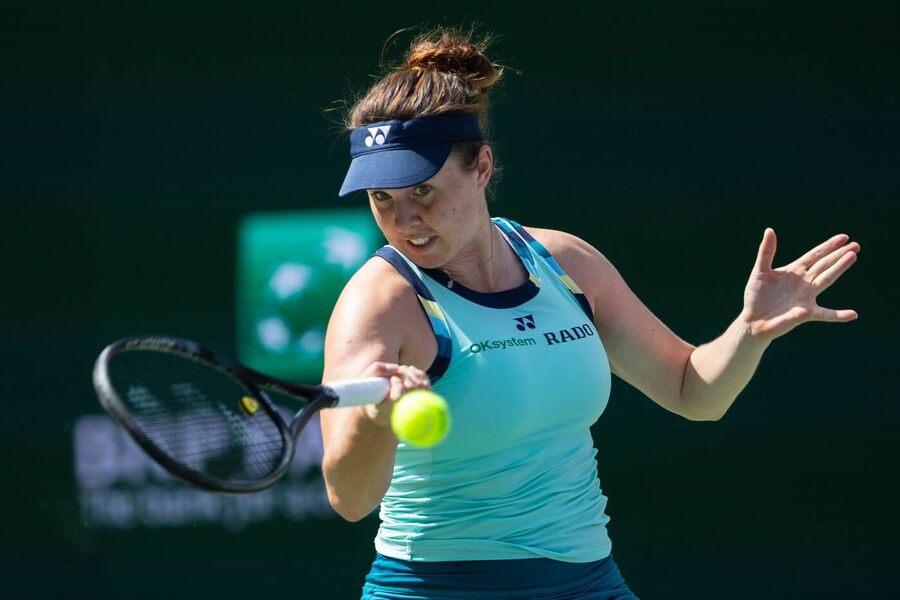 Tenis, WTA, Linda Nosková na turnaji WTA Indian Wells, Kalifornie, USA