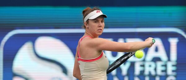 Tenis, WTA, Linda Nosková na turnaji v Dubaji, SAE