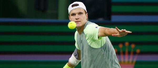 Český tenista Jakub Menšík na turnaji v Indian Wells, nyní ho na další akci ATP Masters v Madridu vyzve Grigor Dimitrov