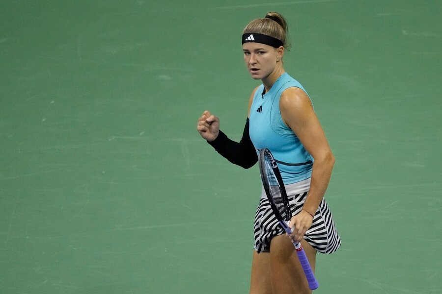 Tenis, WTA, Karolína Muchová během grandslamu US Open
