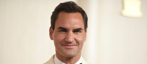 Tenis, ATP, Roger Federer na předávání Oscarů, Los Angeles, Kalifornie, USA