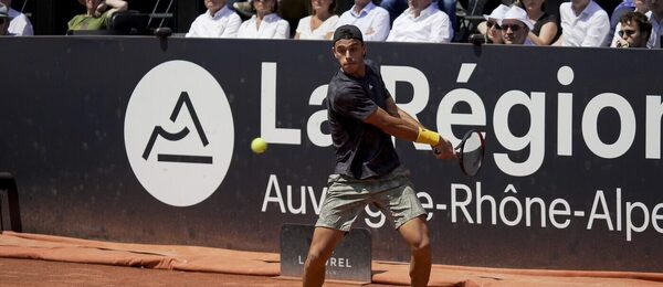 Tenis, ATP, Francisco Cerundolo na turnaji v Lyonu, Francie, Open Parc