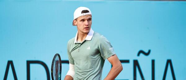 Tenis, ATP, Jakub Menšík na turnaji v Madridu, Španělsko