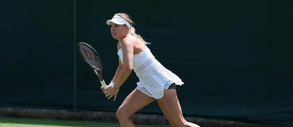 Tenis, WTA, Linda Fruhvirtová během Wimbledonu, All England Club