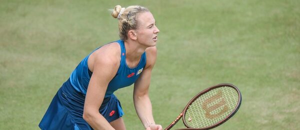 Kateřina Siniaková během turnaje v Berlíně