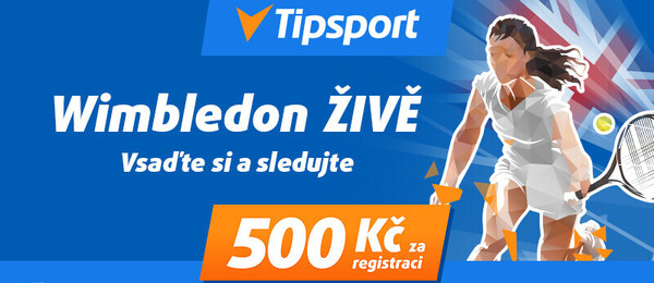 Wimbledon 2024 živě na TV Tipsport - vsaďte si a sledujte online