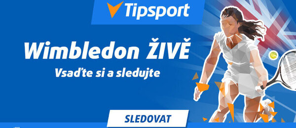 Wimbledon 2025 u Tipsportu - vsaďte si a sledujte přímé přenosy