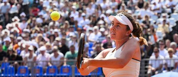 Tenis, WTA, Linda Nosková během turnaje WTA Prague Open, TK Sparta Praha