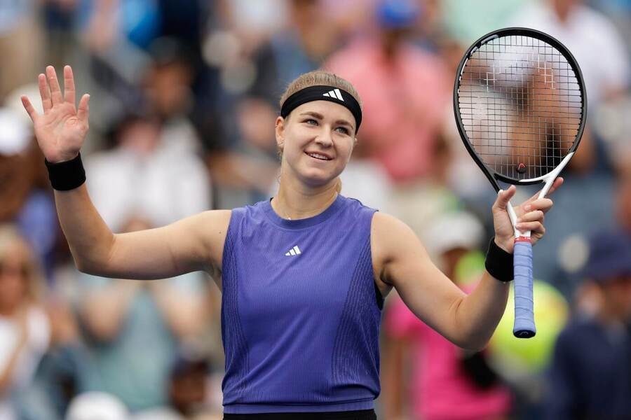 Tenis, WTA, Karolína Muchová během US Open, New York