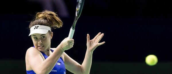 Tenis, Linda Nosková během BJK Cupu ve Španělsku