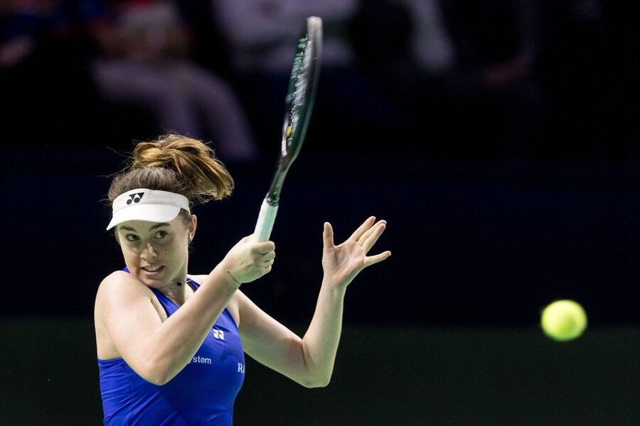 Tenis, Linda Nosková během BJK Cupu ve Španělsku