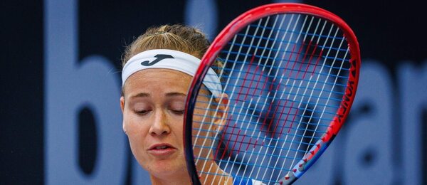 Marie Bouzková na turnaji v Brisbane