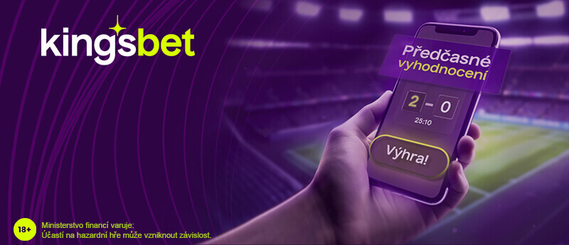 Kingsbet: předčasné vyhodnocení u tenisových sázek