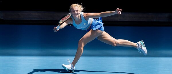 Tenis, WTA, Kateřina Siniaková během Australian Open, Melbourne, grandslam