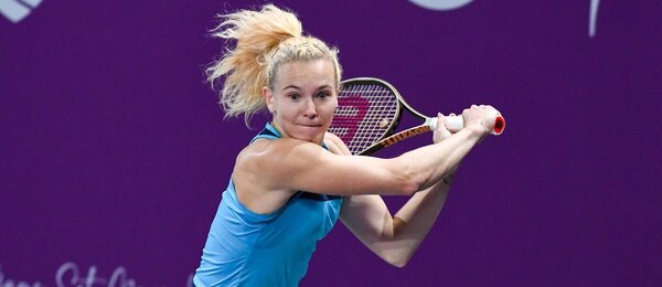 WTA Kluž 2025, Kateřina Siniaková ve vítězném osmifinále, dnes si zahraje semifinále proti Bronzetti