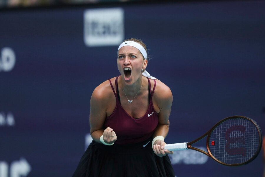 Tenis, WTA, Petra Kvitová na turnaji v Miami, finále