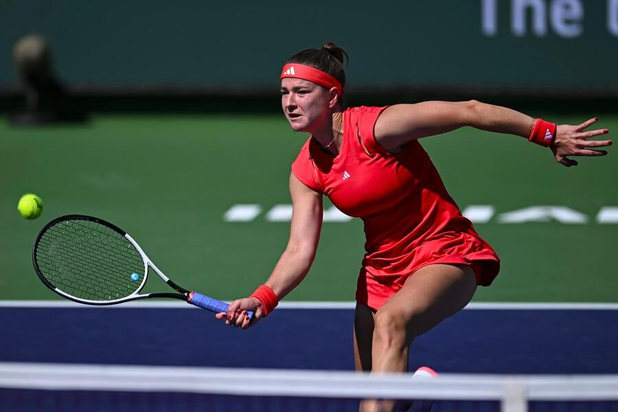Tenis, WTA, Karolína Muchová na turnaji v Indian Wells, Kalifornie
