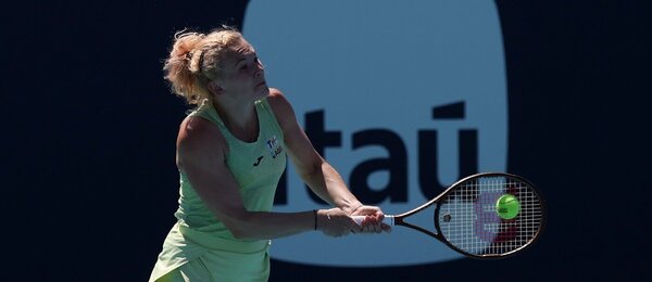 Tenis, WTA, Kateřina Siniaková na turnaji v Miami v USA