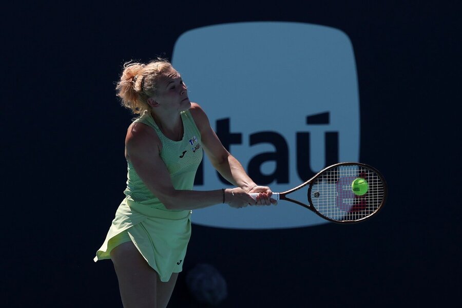 Tenis, WTA, Kateřina Siniaková na turnaji v Miami v USA