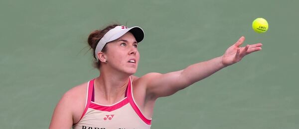 Tenis, WTA, Linda Nosková během turnaje v Dubaji