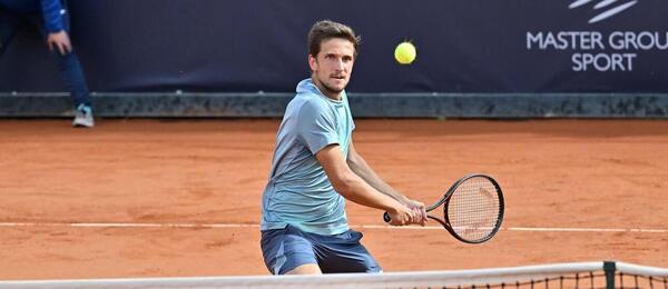 Tenis, ATP, Vít Kopřiva na challengeru v Neapoli, Itálie