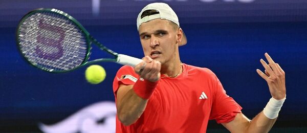 Český tenista Jakub Menšík ve finále ATP Masters v Miami 2025