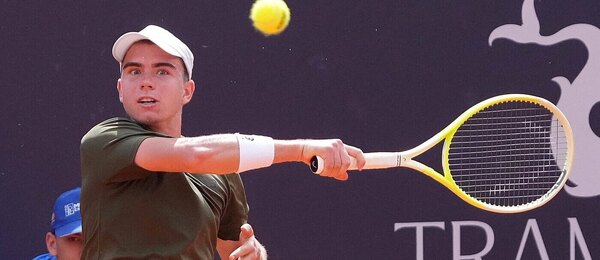 Tenis, ATP challenger muži, Dalibor Svrčina na turnaji v Neapoli