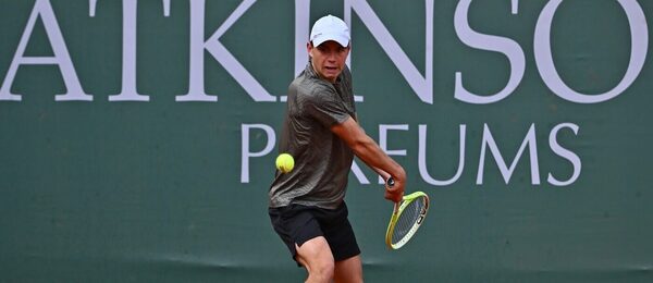 Tenis, ATP challenger muži, Dalibor Svrčina během turnaje v Monze, Itálie