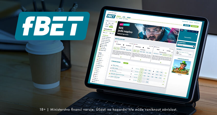 fBET - získejte bonusy v hodnotě 300 Kč