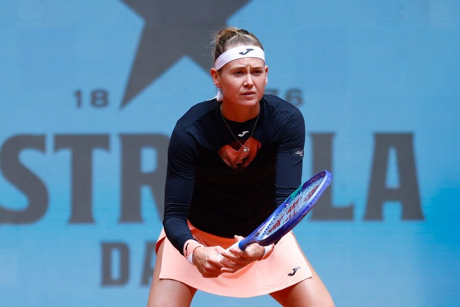 Tenis, WTA, Marie Bouzková na turnaji v Madridu, Španělsko
