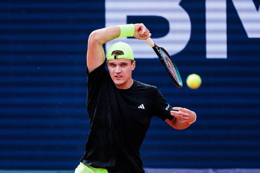 Tenis, ATP, Jakub Menšík na turnaji v Mnichově, Německo