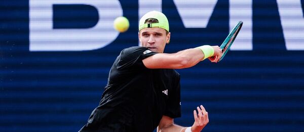 Tenis, ATP, Jakub Menšík na turnaji v Mnichově, BMW Open