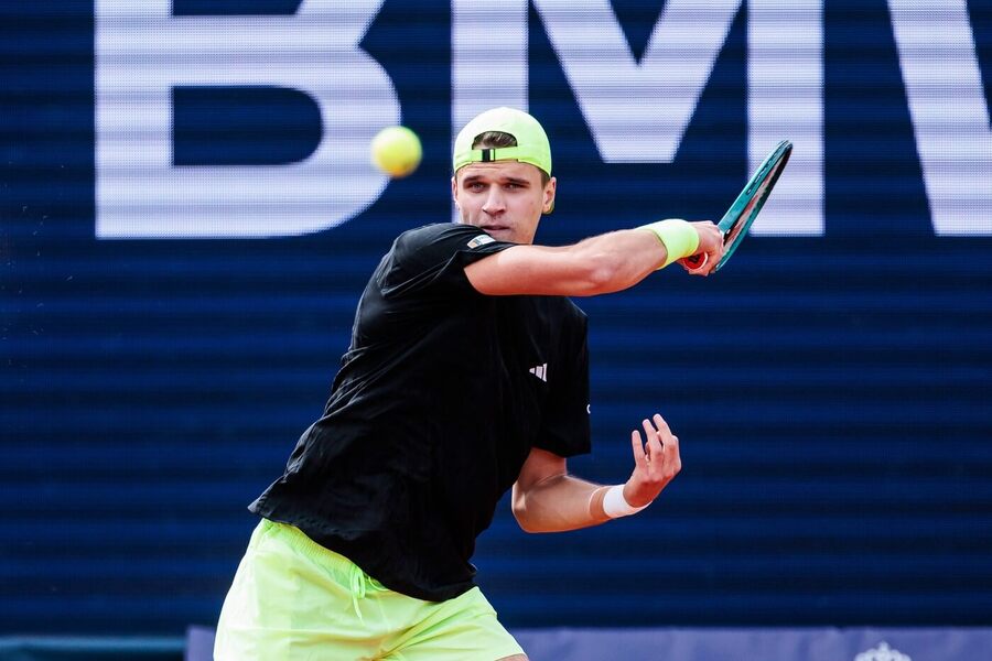 Tenis, ATP, Jakub Menšík na turnaji v Mnichově, BMW Open