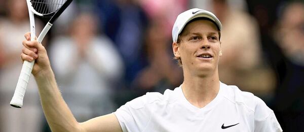 Tenis, ATP, Jannik Sinner na grandslamu Wimbledon, Londýn