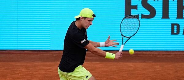 Tenis, ATP, Jakub Menšík na turnaji v Madridu, zápas třetího kola