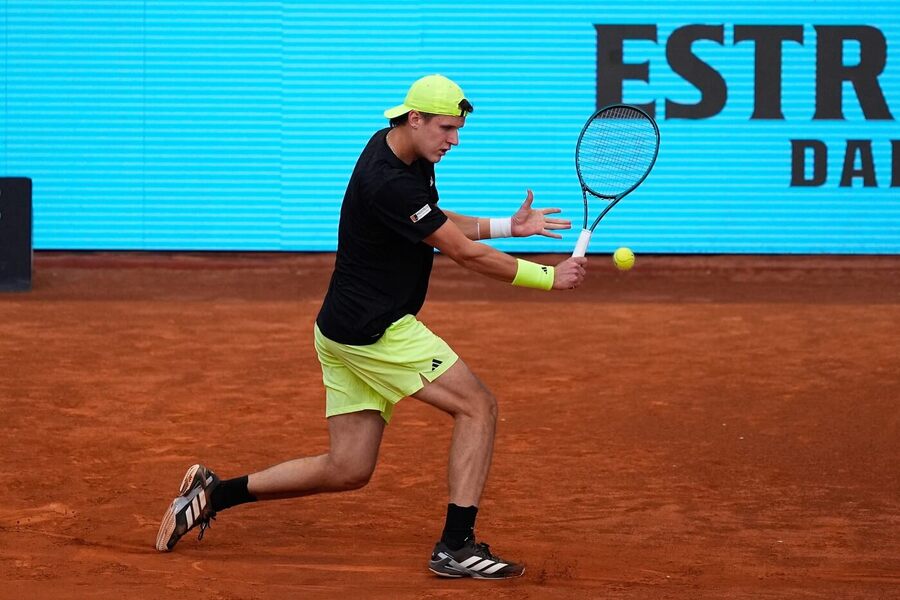 Tenis, ATP, Jakub Menšík na turnaji v Madridu, zápas třetího kola
