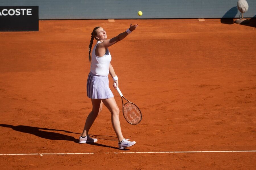 Tenis, WTA, Petra Kvitová na turnaji v Madridu,Španělsko